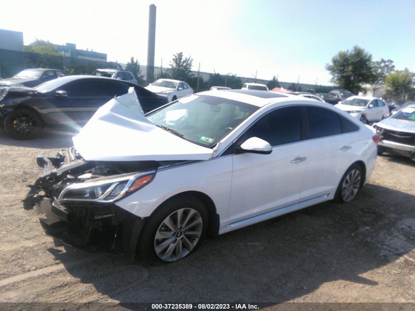 Photo 1 VIN: 5NPE34AF2HH558020 - HYUNDAI SONATA 