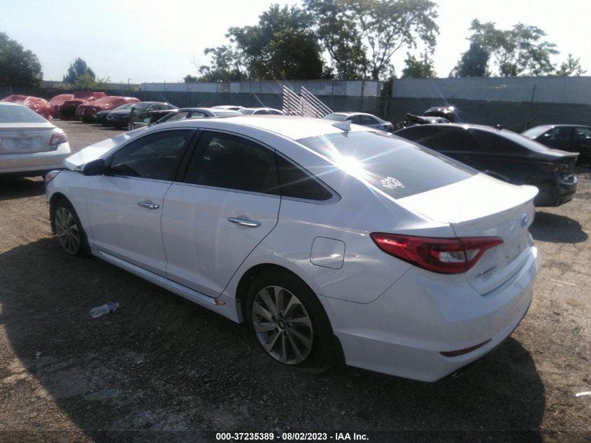 Photo 2 VIN: 5NPE34AF2HH558020 - HYUNDAI SONATA 