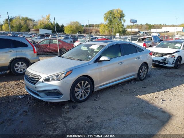 Photo 1 VIN: 5NPE34AF2HH561967 - HYUNDAI SONATA 