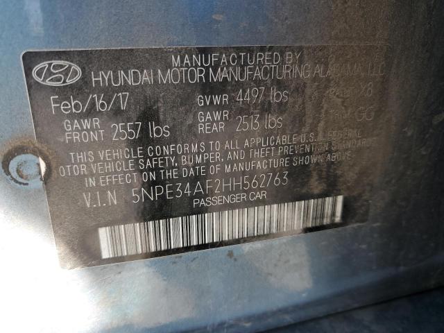 Photo 11 VIN: 5NPE34AF2HH562763 - HYUNDAI SONATA SPO 