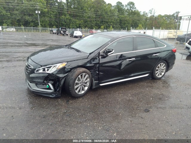 Photo 1 VIN: 5NPE34AF2HH563914 - HYUNDAI SONATA 