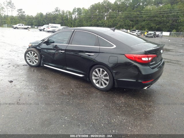 Photo 2 VIN: 5NPE34AF2HH563914 - HYUNDAI SONATA 