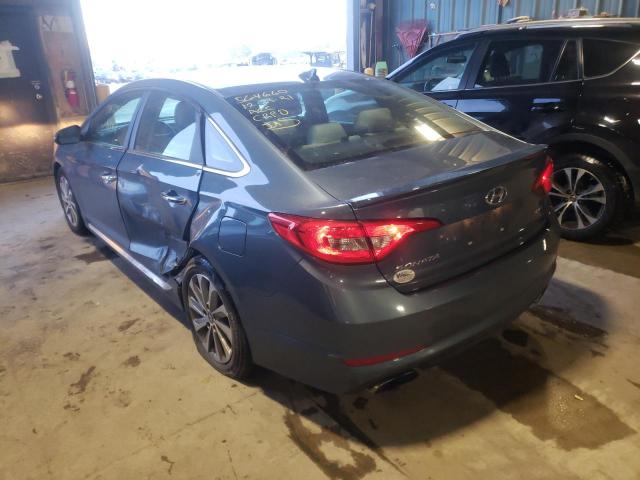 Photo 2 VIN: 5NPE34AF2HH564660 - HYUNDAI SONATA SPO 