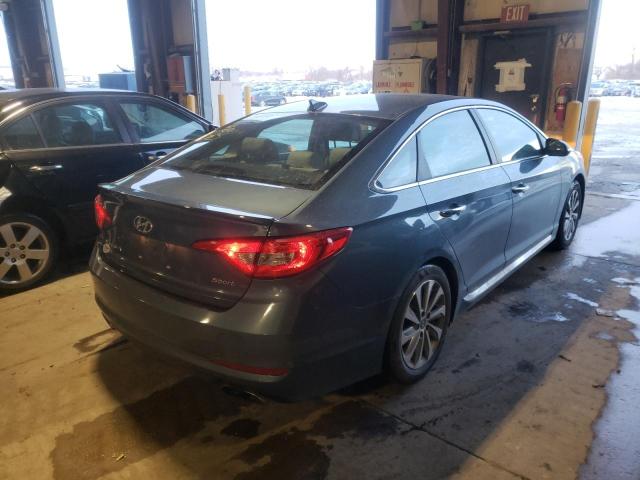 Photo 3 VIN: 5NPE34AF2HH564660 - HYUNDAI SONATA SPO 