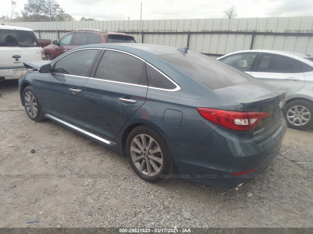 Photo 2 VIN: 5NPE34AF2HH568336 - HYUNDAI SONATA 