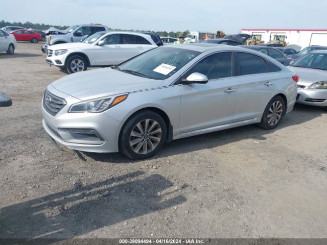 Photo 1 VIN: 5NPE34AF2HH569101 - HYUNDAI SONATA 