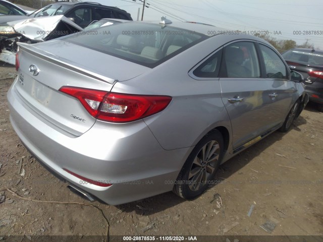 Photo 3 VIN: 5NPE34AF2HH569633 - HYUNDAI SONATA 