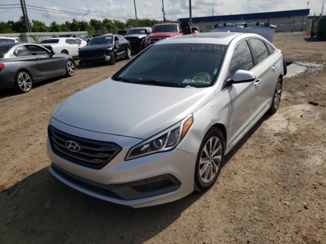 Photo 1 VIN: 5NPE34AF2HH584889 - HYUNDAI SONATA SPO 