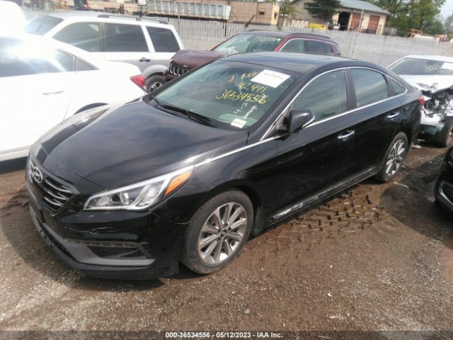 Photo 1 VIN: 5NPE34AF2HH586075 - HYUNDAI SONATA 