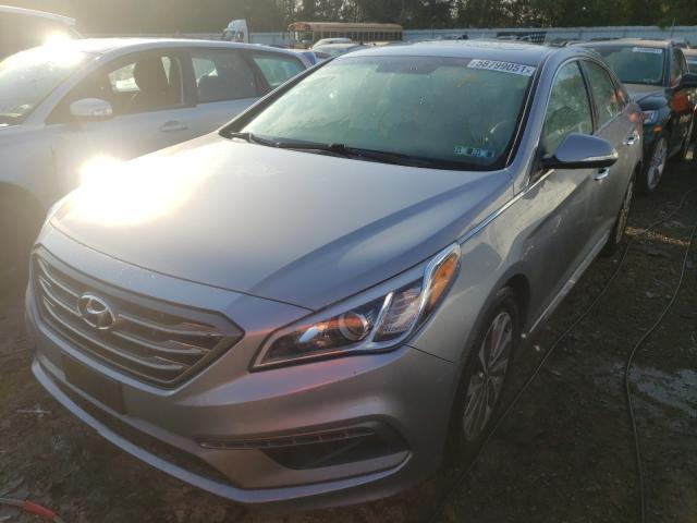 Photo 1 VIN: 5NPE34AF2HH586576 - HYUNDAI SONATA SPO 