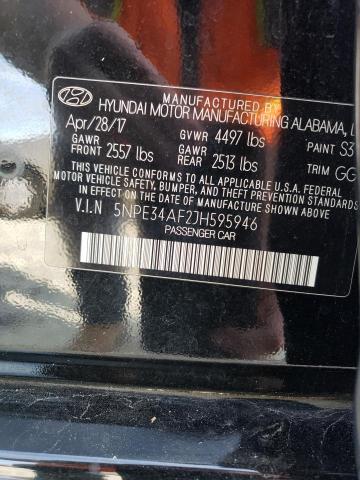 Photo 11 VIN: 5NPE34AF2JH595946 - HYUNDAI SONATA SPO 