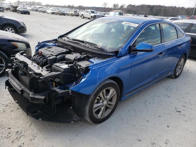 Photo 1 VIN: 5NPE34AF2JH596854 - HYUNDAI SONATA SPO 