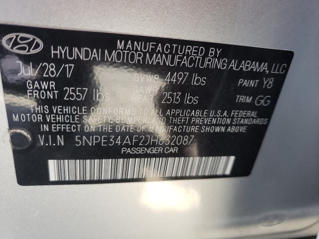 Photo 9 VIN: 5NPE34AF2JH632087 - HYUNDAI SONATA SPO 