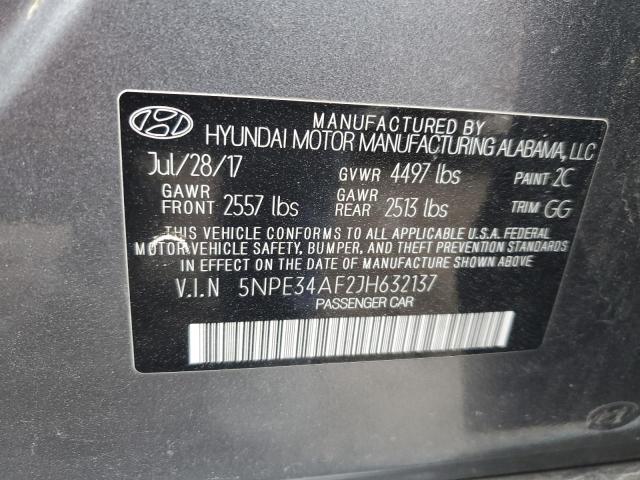 Photo 11 VIN: 5NPE34AF2JH632137 - HYUNDAI SONATA SPO 