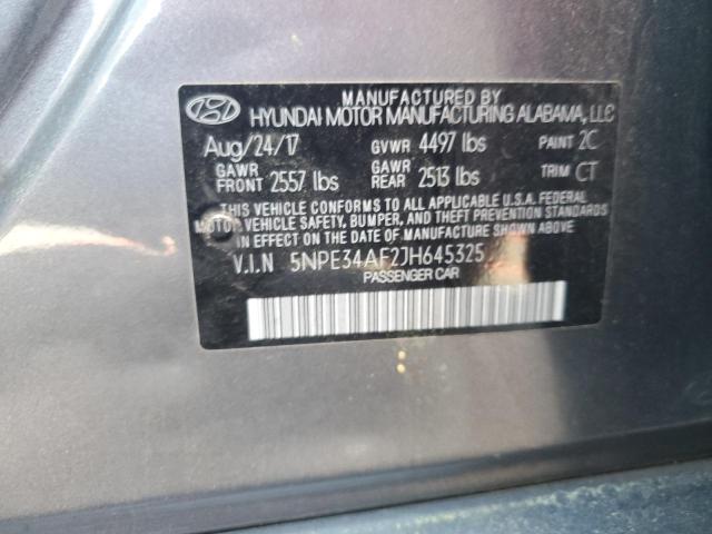 Photo 12 VIN: 5NPE34AF2JH645325 - HYUNDAI SONATA SPO 