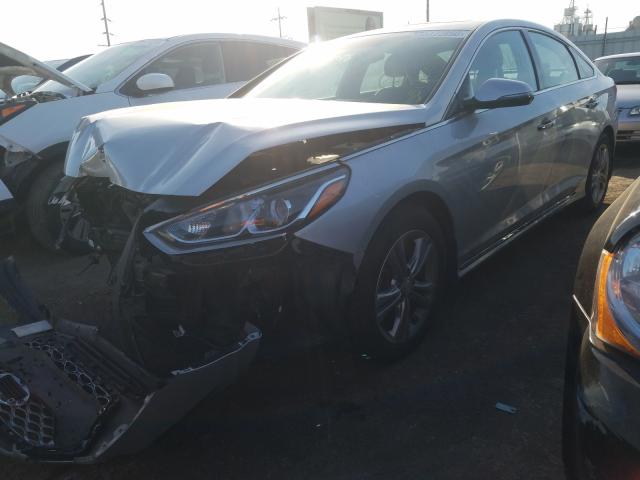 Photo 1 VIN: 5NPE34AF2JH672203 - HYUNDAI SONATA SPO 