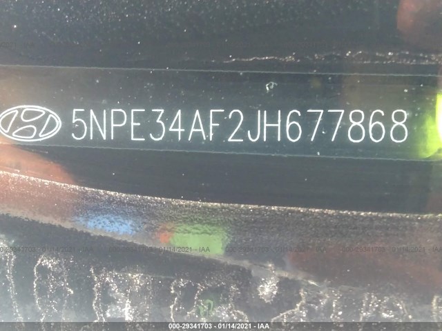 Photo 8 VIN: 5NPE34AF2JH677868 - HYUNDAI SONATA 