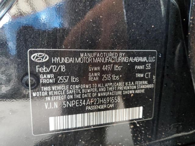 Photo 9 VIN: 5NPE34AF2JH691558 - HYUNDAI SONATA SPO 