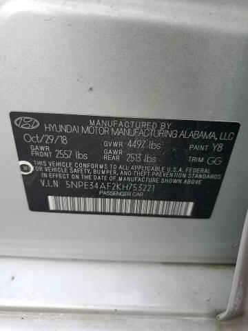 Photo 11 VIN: 5NPE34AF2KH753221 - HYUNDAI SONATA LIM 