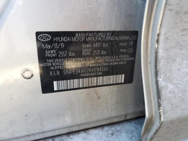 Photo 11 VIN: 5NPE34AF2KH784565 - HYUNDAI SONATA LIM 