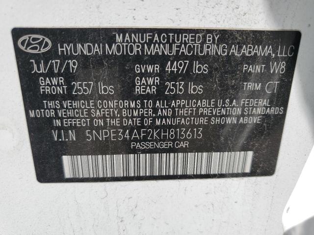 Photo 12 VIN: 5NPE34AF2KH813613 - HYUNDAI SONATA LIM 