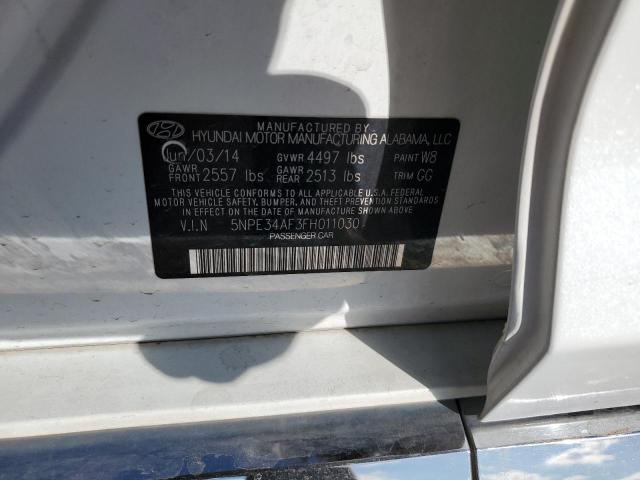 Photo 11 VIN: 5NPE34AF3FH011030 - HYUNDAI SONATA SPO 