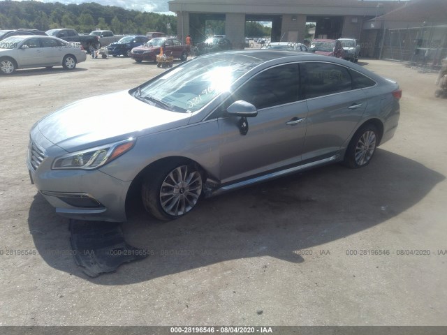 Photo 1 VIN: 5NPE34AF3FH027826 - HYUNDAI SONATA 