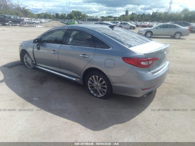 Photo 2 VIN: 5NPE34AF3FH027826 - HYUNDAI SONATA 