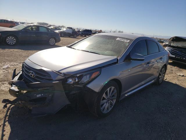 Photo 1 VIN: 5NPE34AF3FH031925 - HYUNDAI SONATA SPO 