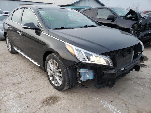 Photo 3 VIN: 5NPE34AF3FH035845 - HYUNDAI SONATA SPO 