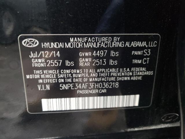 Photo 11 VIN: 5NPE34AF3FH036218 - HYUNDAI SONATA SPO 