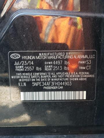 Photo 11 VIN: 5NPE34AF3FH044903 - HYUNDAI SONATA SPO 