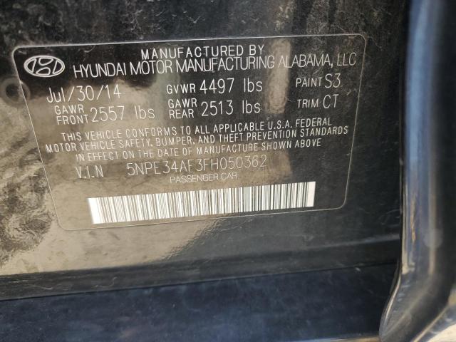 Photo 11 VIN: 5NPE34AF3FH050362 - HYUNDAI SONATA SPO 