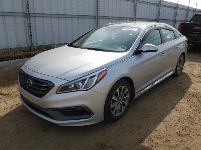 Photo 1 VIN: 5NPE34AF3FH052063 - HYUNDAI SONATA SPO 