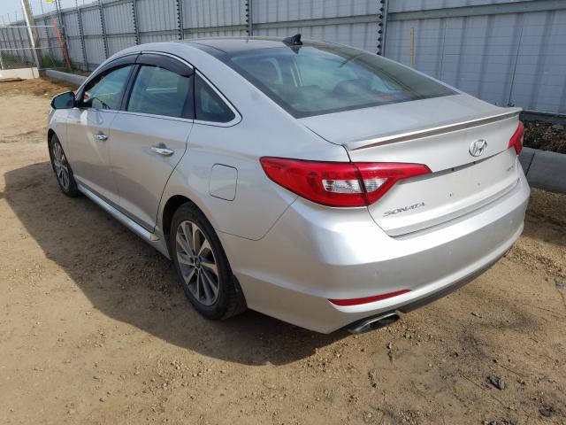 Photo 2 VIN: 5NPE34AF3FH052063 - HYUNDAI SONATA SPO 