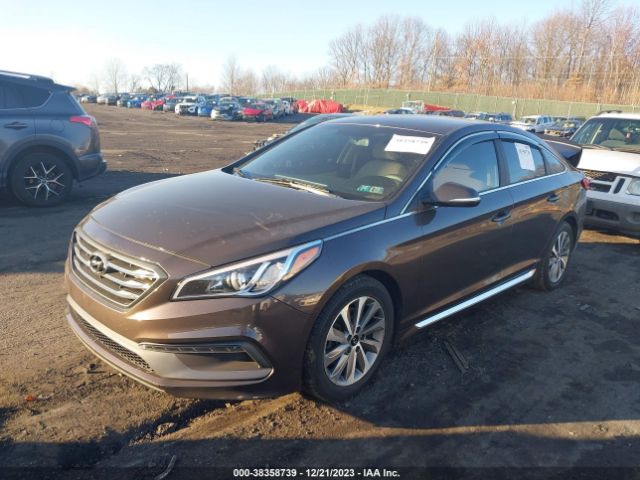 Photo 1 VIN: 5NPE34AF3FH055450 - HYUNDAI SONATA 