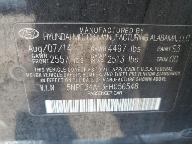 Photo 11 VIN: 5NPE34AF3FH056548 - HYUNDAI SONATA SPO 