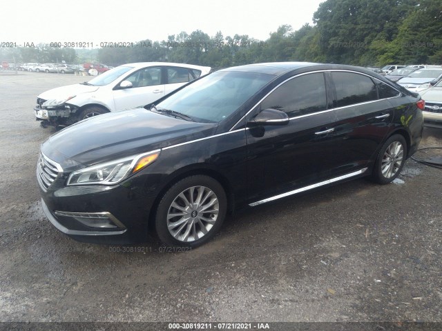 Photo 1 VIN: 5NPE34AF3FH062012 - HYUNDAI SONATA 