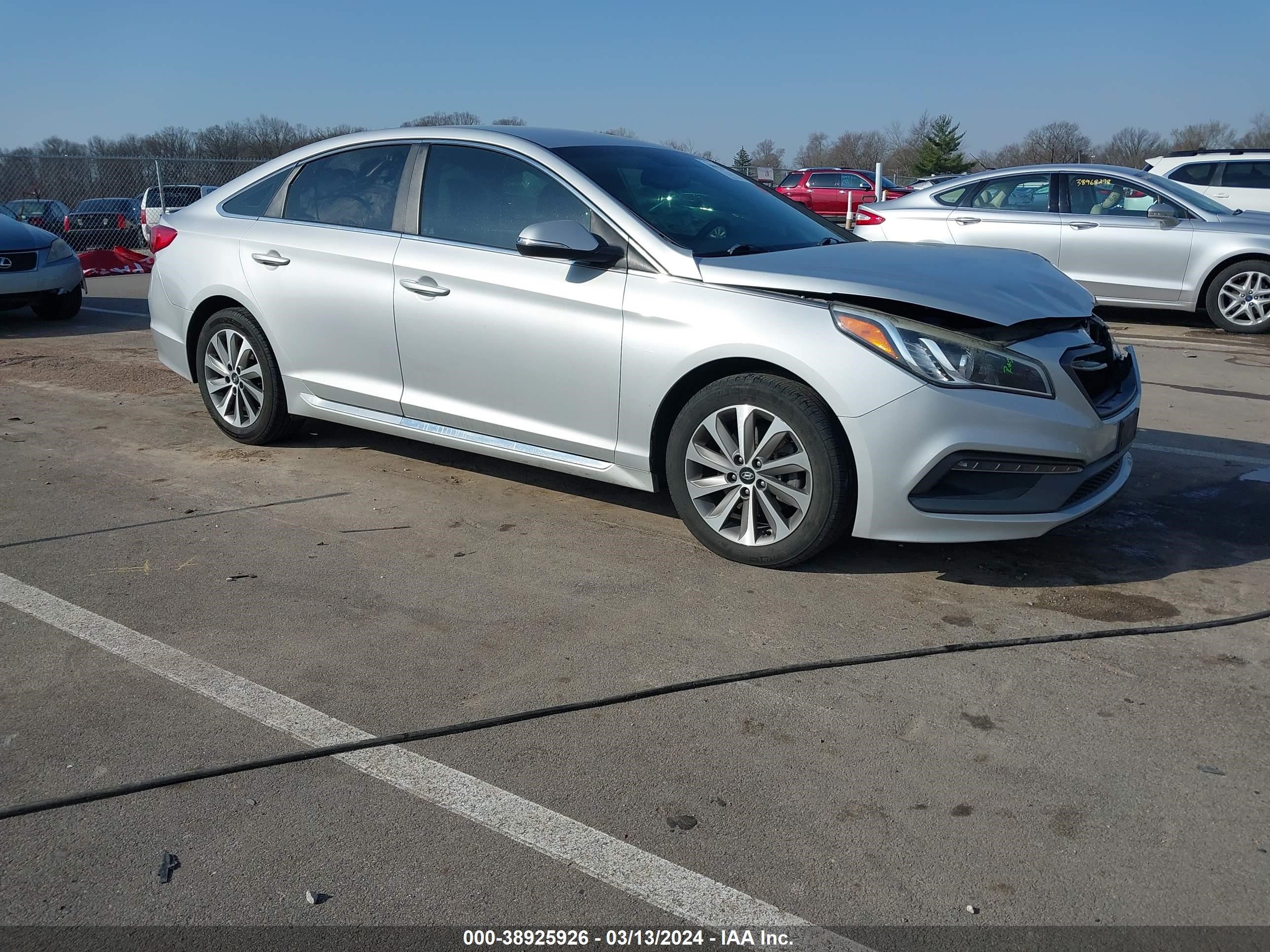 Photo 0 VIN: 5NPE34AF3FH063676 - HYUNDAI SONATA 