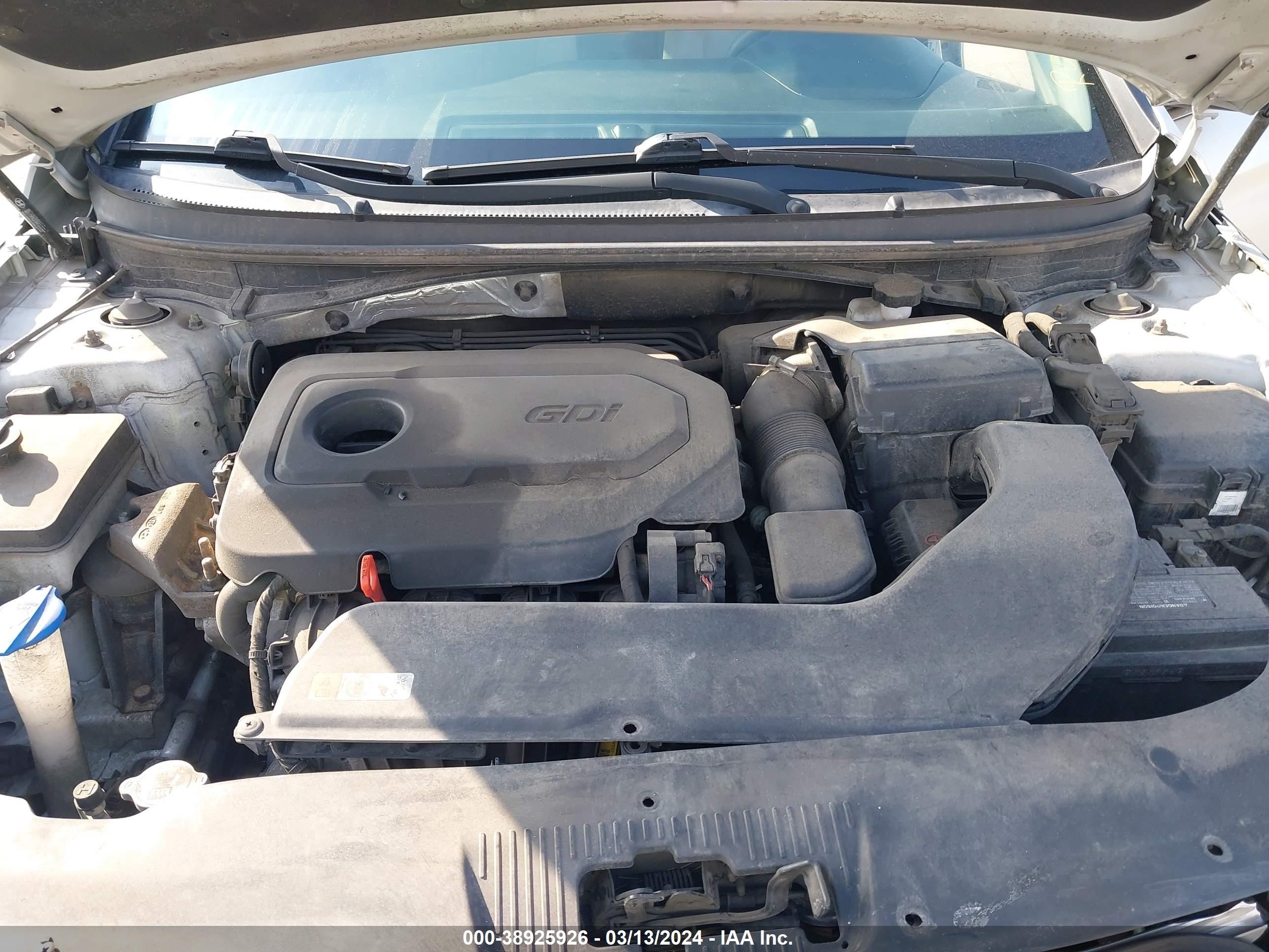 Photo 9 VIN: 5NPE34AF3FH063676 - HYUNDAI SONATA 