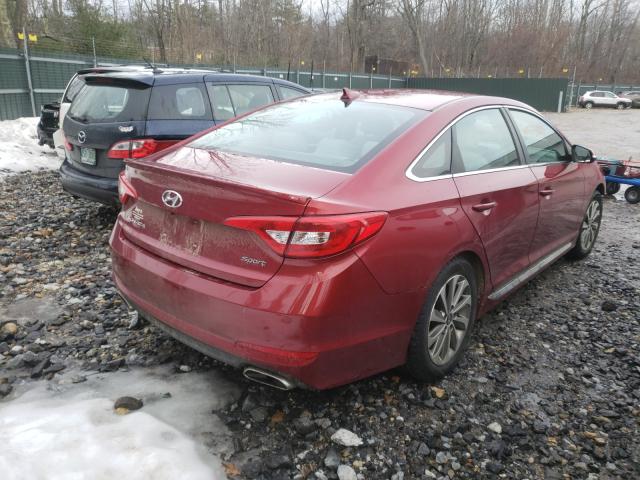 Photo 3 VIN: 5NPE34AF3FH075018 - HYUNDAI SONATA SPO 