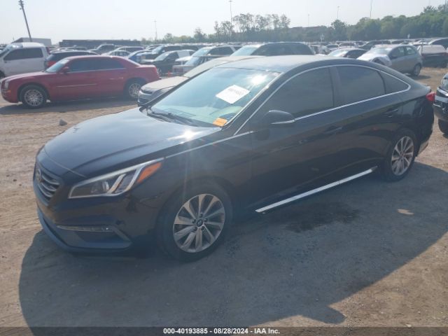 Photo 1 VIN: 5NPE34AF3FH083670 - HYUNDAI SONATA 