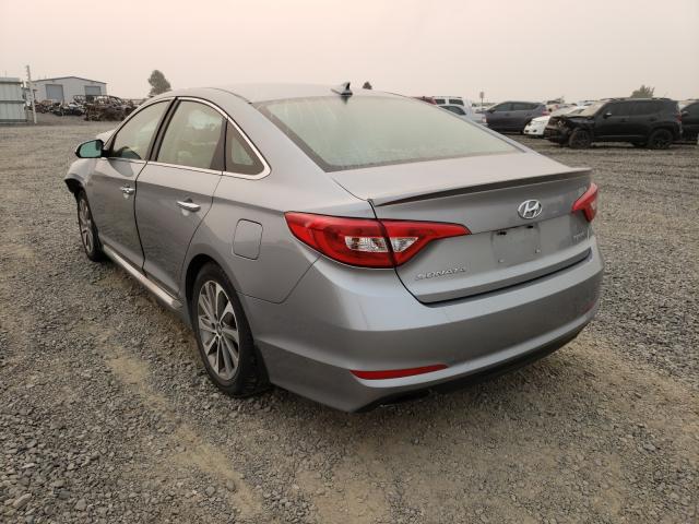 Photo 2 VIN: 5NPE34AF3FH087007 - HYUNDAI SONATA SPO 