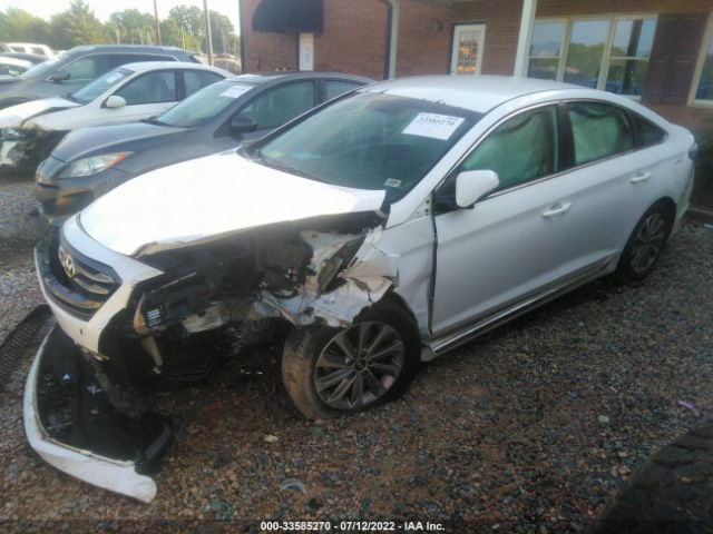 Photo 1 VIN: 5NPE34AF3FH087704 - HYUNDAI SONATA 