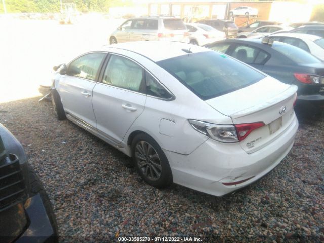 Photo 2 VIN: 5NPE34AF3FH087704 - HYUNDAI SONATA 