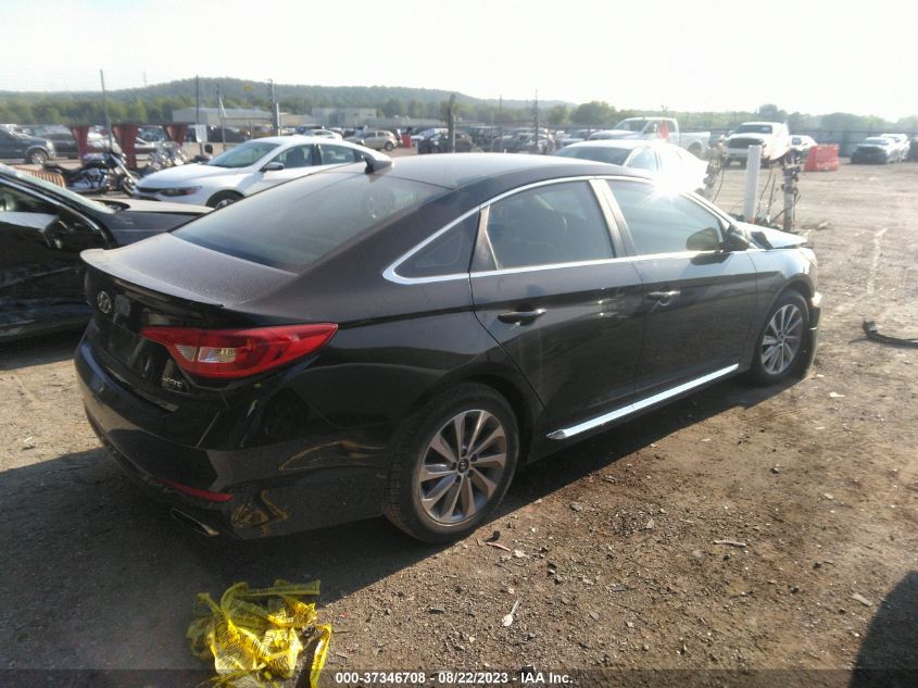 Photo 3 VIN: 5NPE34AF3FH091767 - HYUNDAI SONATA 