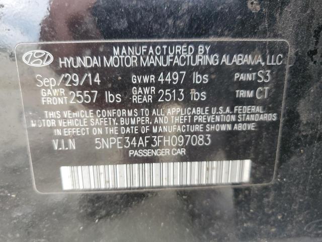 Photo 11 VIN: 5NPE34AF3FH097083 - HYUNDAI SONATA LIM 