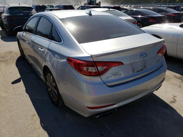 Photo 2 VIN: 5NPE34AF3FH100161 - HYUNDAI SONATA SPO 