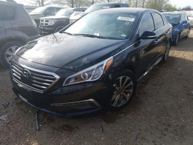 Photo 1 VIN: 5NPE34AF3FH105313 - HYUNDAI SONATA SPO 