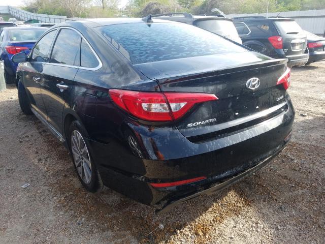 Photo 2 VIN: 5NPE34AF3FH105313 - HYUNDAI SONATA SPO 